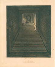 Load image into Gallery viewer, Pyne, W.H. “Ancient Staircase (Round Tower)&quot;  [Windsor Castle]
