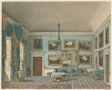 Load image into Gallery viewer, Pyne, W.H. “The Blue Velvet Room.&quot; [Buckingham House]

