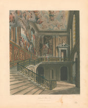 Load image into Gallery viewer, Pyne, W.H. “Grand Stair Case.&quot;  [Hampton Court]
