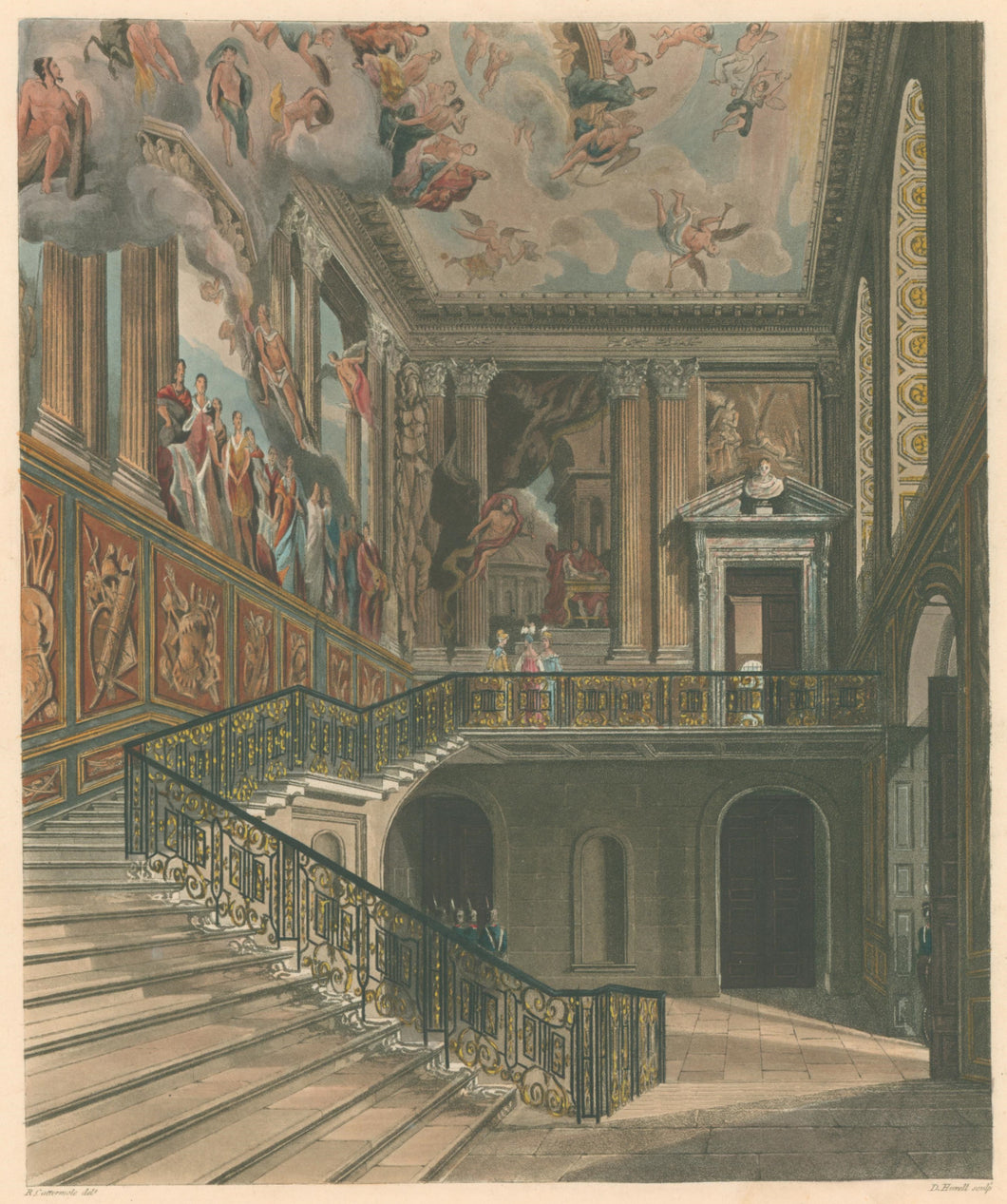 Pyne, W.H. “Grand Stair Case.