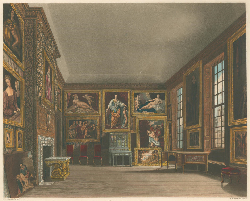Pyne, W.H. “The Queen's Bed Chamber.