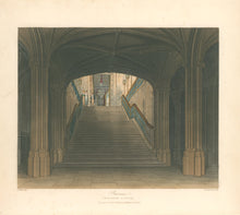 Load image into Gallery viewer, Pyne, W.H. “Staircase&quot;  [Windsor Castle]

