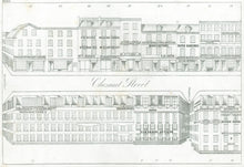 Load image into Gallery viewer, Rae, Julio H. Plate 1.  [South side of Chestnut Street, at top, from the corner of Second Street to middle of the block]
