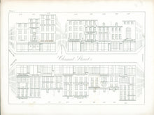 Load image into Gallery viewer, Rae, Julio H. Plate 5.  [South side of Chestnut Street, at top, from the corner Hudsons Alley &amp; Franklin Place to corner of Fourth Street]
