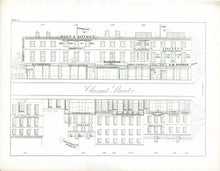 Load image into Gallery viewer, Rae, Julio H. Plate 7.  [South side of Chestnut Street, at top, from the middle of the 400 block to the corner of Fifth Street]
