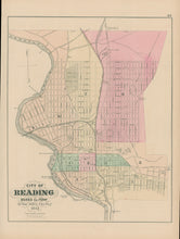 Load image into Gallery viewer, Rea, Samuel  “City of Reading Berks Co. Penna. 1872”  [City of Erie on verso]
