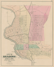 Load image into Gallery viewer, Rea, Samuel  “City of Reading Berks Co. Penna. 1872”  [City of Erie on verso]
