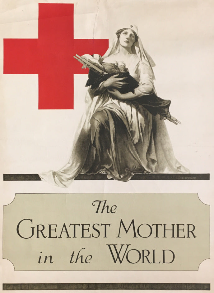 Foringer, Alonso E.  “The Greatest Mother in the World.  Red Cross Christmas Roll Call Dec. 16-23rd” (small format)