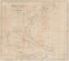 Load image into Gallery viewer, Redfield, William C.  “Western Atlantic, with the Courses of Various Hurricanes&quot;
