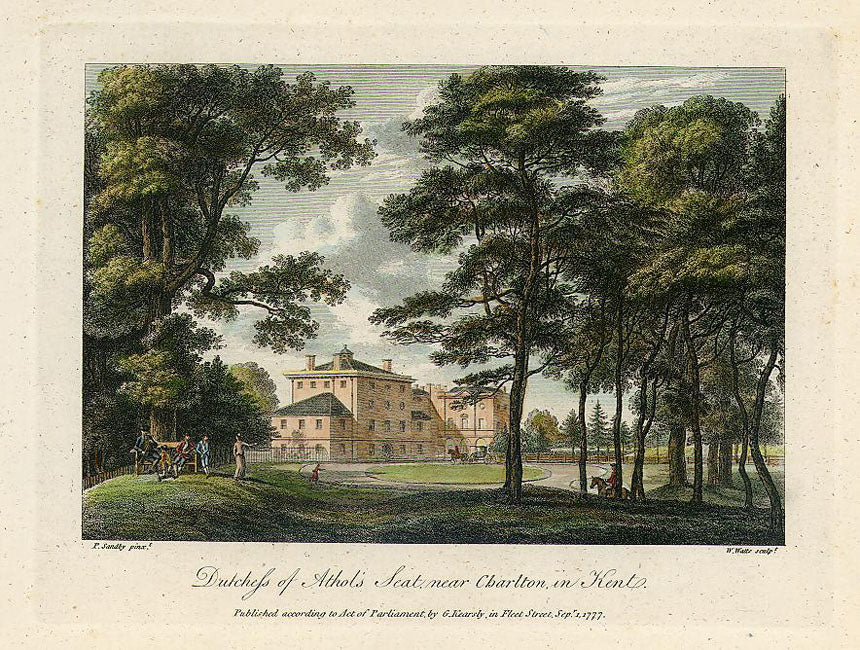 Sandby, Paul. “Dutchess of Athol's Seat, near Charlton in Kent.”