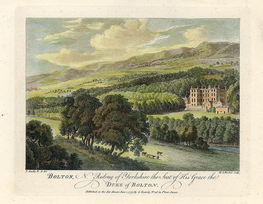 Sandby, Paul. “Bolton, N. Riding of Yorkshire the Seat of His Grace the Duke of Bolton.”