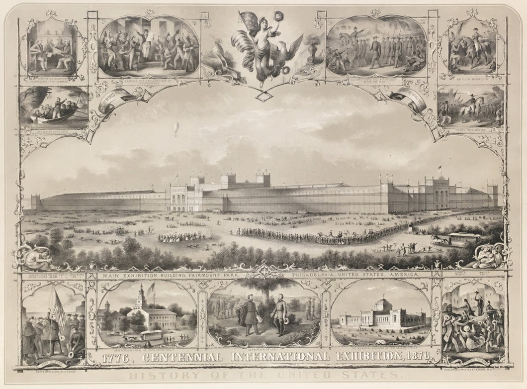 Unattributed  “History of the United States.  1776, Centennial International Exhibition, 1876