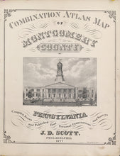 Load image into Gallery viewer, Scott, J.D.  “Court House, Norristown.”  [Title Page]
