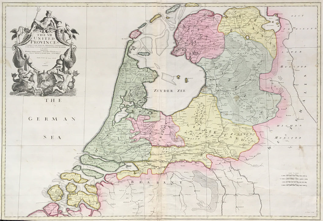 Senex, John “The VII United Provinces.”  [Netherlands]