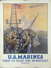 Load image into Gallery viewer, Shafer, L.A.  “U.S. Marines First to Fight for Democracy Enlist At…&quot;
