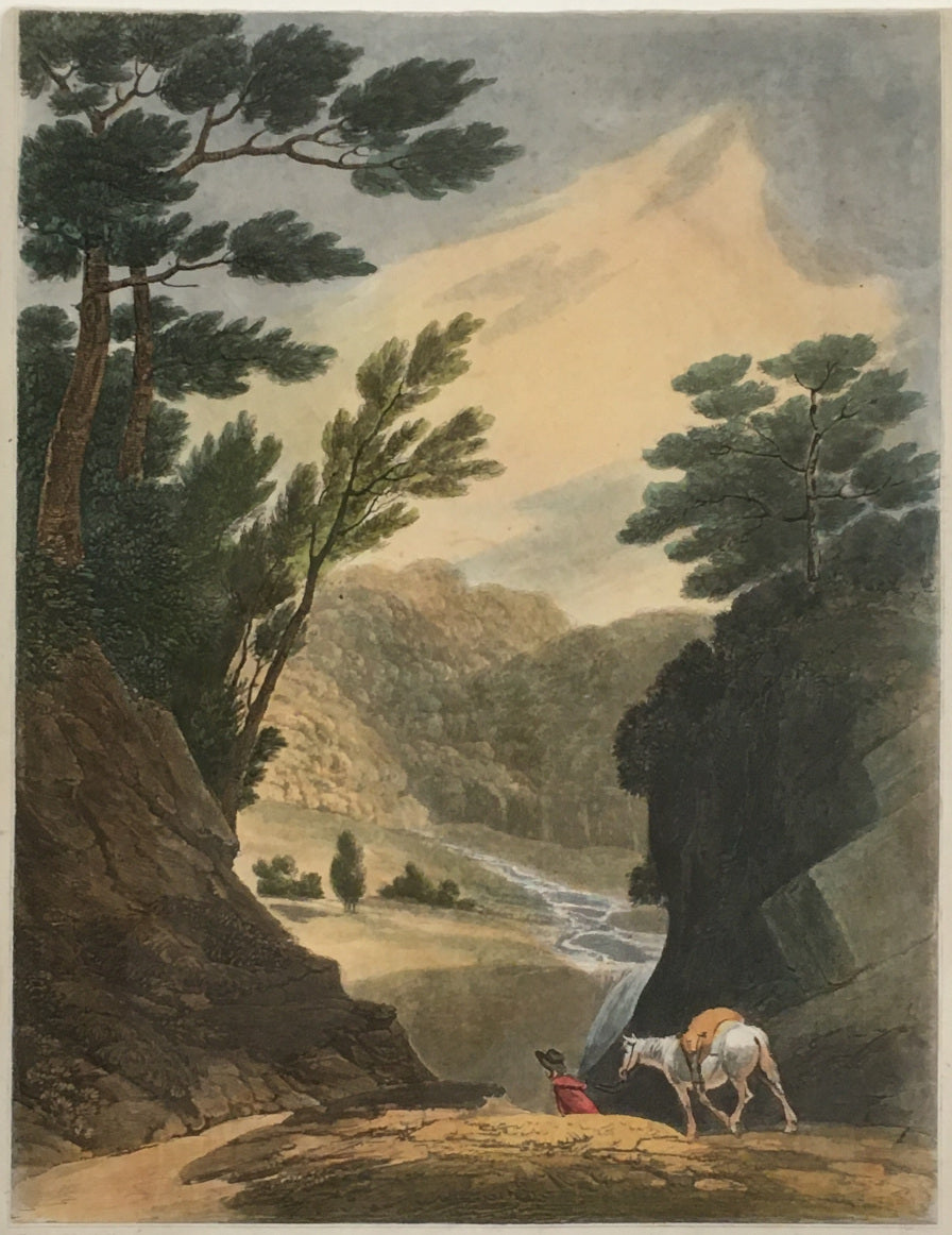 Shaw, Joshua  “View Near The Falls of Schuylkill” [framed]
