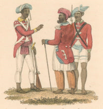 Load image into Gallery viewer, Shoberl, Frederic.  &quot;Seapoy Officers; A Private Seapoy.&quot;
