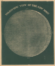 Load image into Gallery viewer, Smith, Asa.  “Telescopic View of the New Moon.”  Plate 30.
