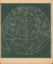 Load image into Gallery viewer, Smith, Asa.  “Visible Heavens From January 21st to April 17th.”  Plate 52.
