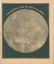 Load image into Gallery viewer, Smith, Asa.  “Telescopic View of the Full Moon.”
