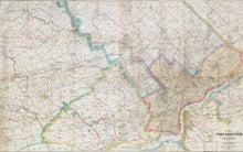 Load image into Gallery viewer, Smith, J.L. “New Map of Philadelphia and Vicinity.”
