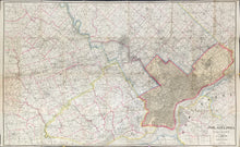 Load image into Gallery viewer, Smith, J.L. &quot;New Map of Philadelphia and Vicinity&quot; 1914
