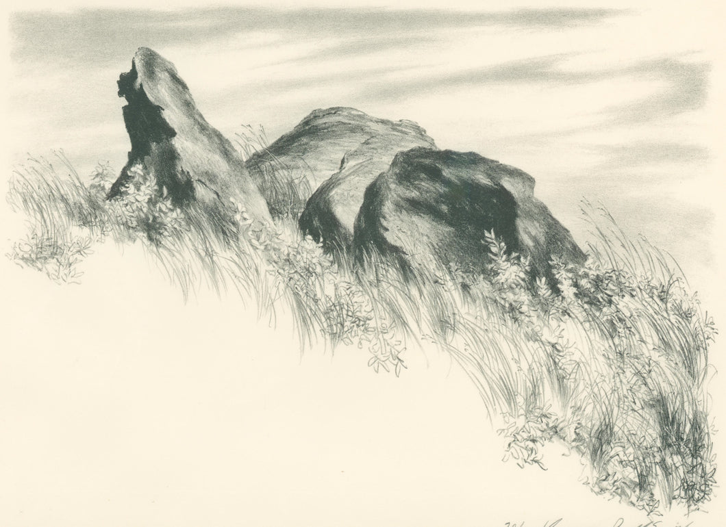 Smith, Lawrence Beall  [Rocky landscape]