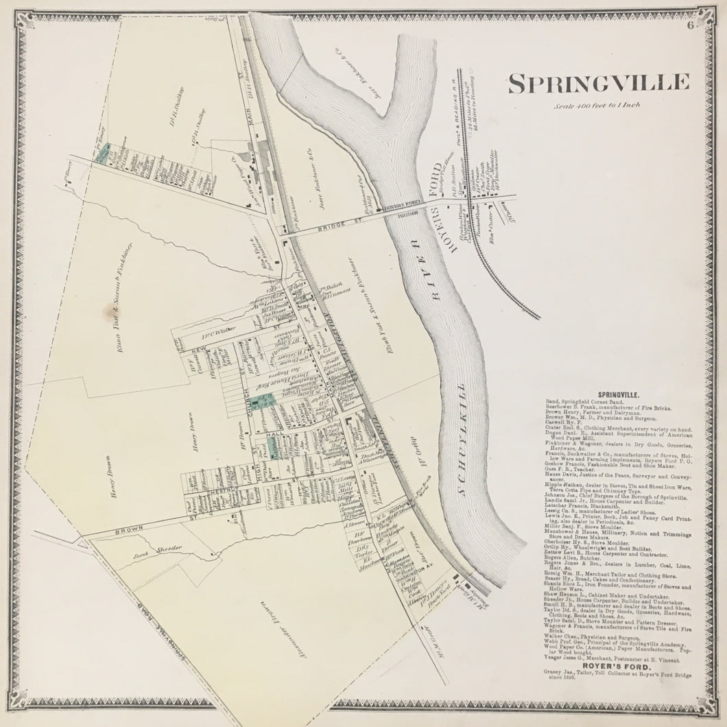 Witmer, A.R.  “Springville.” From 