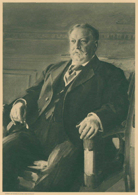 Zorn, Anders Leonard  “William Howard Taft.”  From The White House gallery of Official Portraits of the Presidents