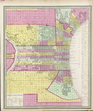 Load image into Gallery viewer, Tanner, Henry S. “Philadelphia.” From &quot;New Universal Atlas”
