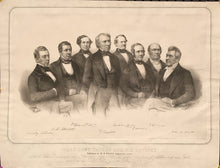 Load image into Gallery viewer, Brady, Mathew B.  &quot;President Taylor and His Cabinet&quot;
