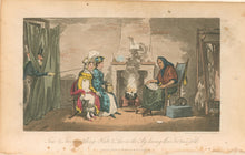 Load image into Gallery viewer, Cruikshank, George and Robert Isaac &quot;Tom &amp; Jerry catching Kate &amp; Sue, on the Sly, having their Fortunes told&quot;
