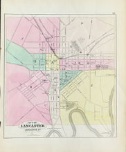 Load image into Gallery viewer, Unattributed “City of Lancaster, Lancaster, Co.”

