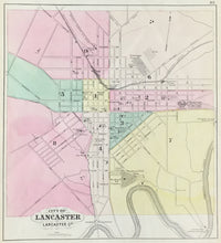 Load image into Gallery viewer, Unattributed “City of Lancaster, Lancaster, Co.”
