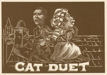 Load image into Gallery viewer, Washington, Earl M., attributed &quot;Cat Duet&quot;
