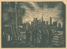 Load image into Gallery viewer, Washington, Earl M., attributed “Coming into New York”
