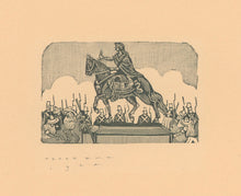 Load image into Gallery viewer, Washington, Earl M., attributed [Equestrian statue of King Carlos IV of Spain in Mexico City]
