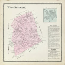 Load image into Gallery viewer, Witmer, A.R.  “West Nantmeal.” From &quot;Atlas of Chester County&quot;
