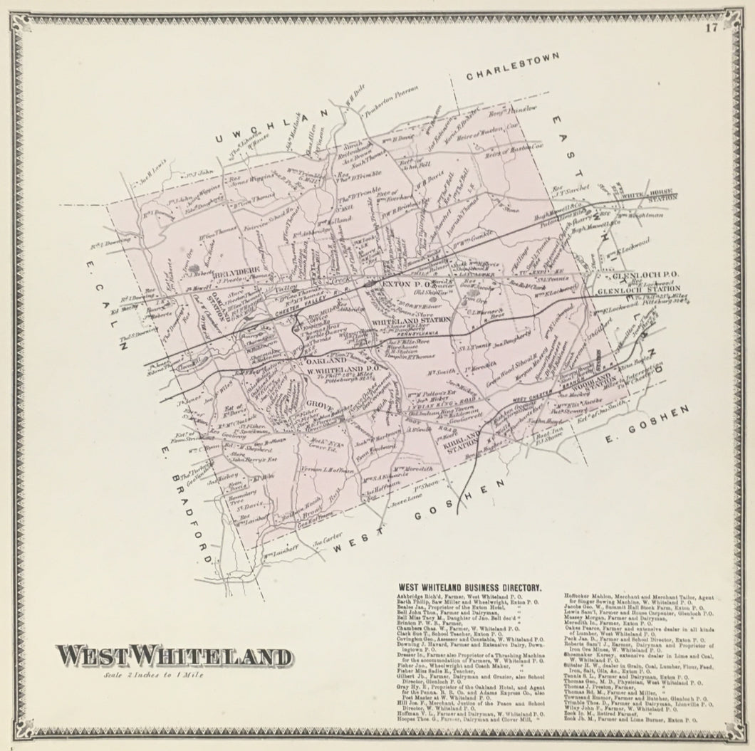 Witmer, A.R.  “West Whiteland.” From 