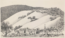 Load image into Gallery viewer, White, Theo Ballou “Mountain Village.”  [Appalachia]
