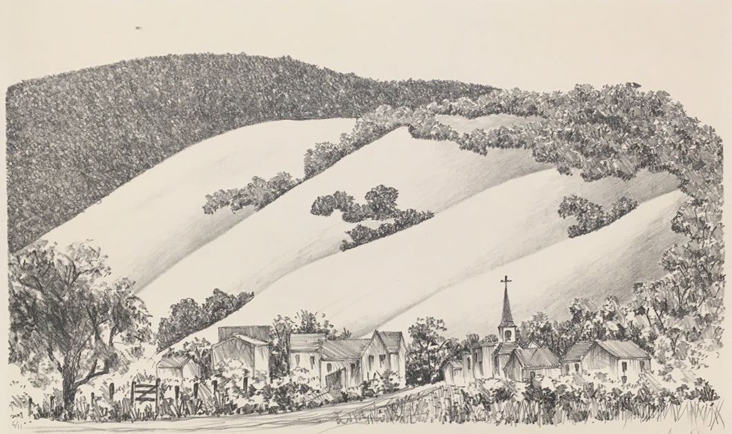 White, Theo Ballou “Mountain Village.”  [Appalachia]