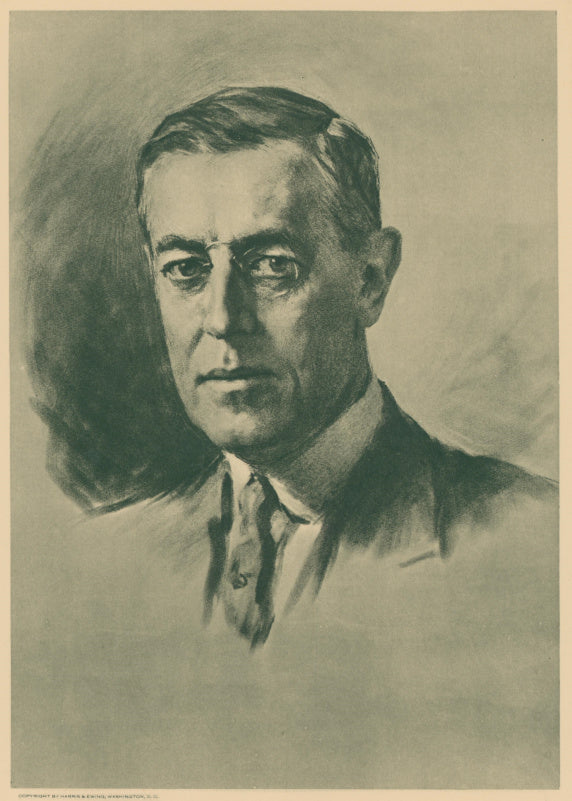 Unattributed.  “Woodrow Wilson.”  From The White House gallery of Official Portraits of the Presidents