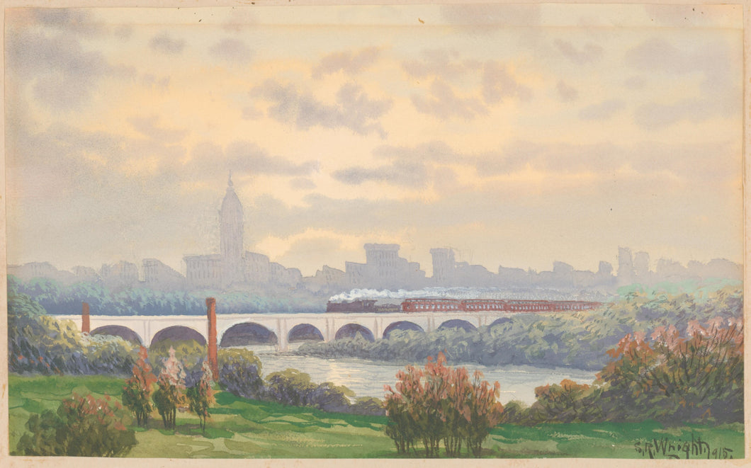 Wright, S.R.  [Pennsylvania Railroad Bridge, Philadelphia]